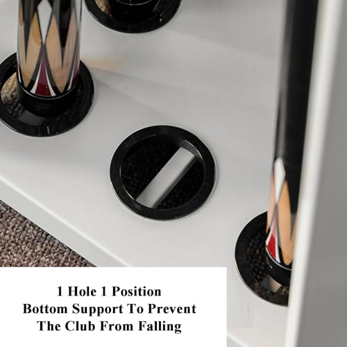 Support de queue de billard en fer robuste avec structure de sol stable - 7