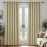 Deconovo Cortinas Térmicas Aislantes Frío y Calor Opacas Blackout – Cortinas...
