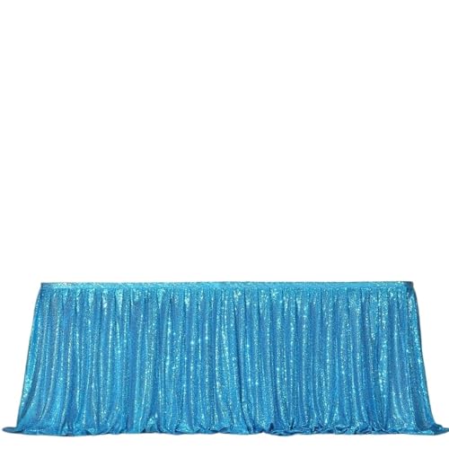 Jupe de table à paillettes magique pour sublimer une fête d'anniversaire