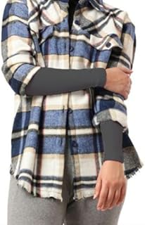 غطاء ذراع نسائي من قطونيل - أكمام قطنية سادة من قطونيل (عبوة من قطعة واحدة)