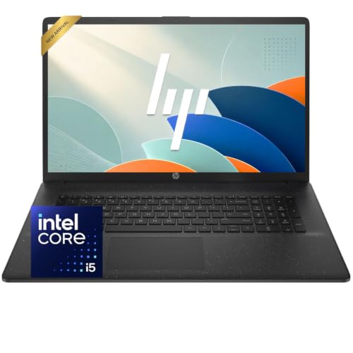 Image of HP 17.3 Inch Business Laptop, 2026-2027 Edition, Intel Core 5 120U, 32GB RAM, 1TB SSD, WI-FI 6, Windows 11 with Office 365 for The Web