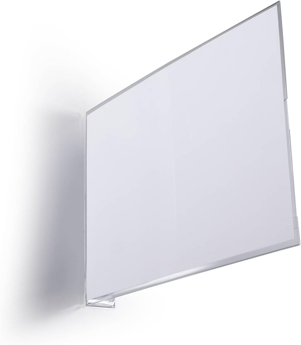 Durable Fahnenschild 210 x 148,5 mm, Regalschild selbstklebend A5 quer, transparent, 185819