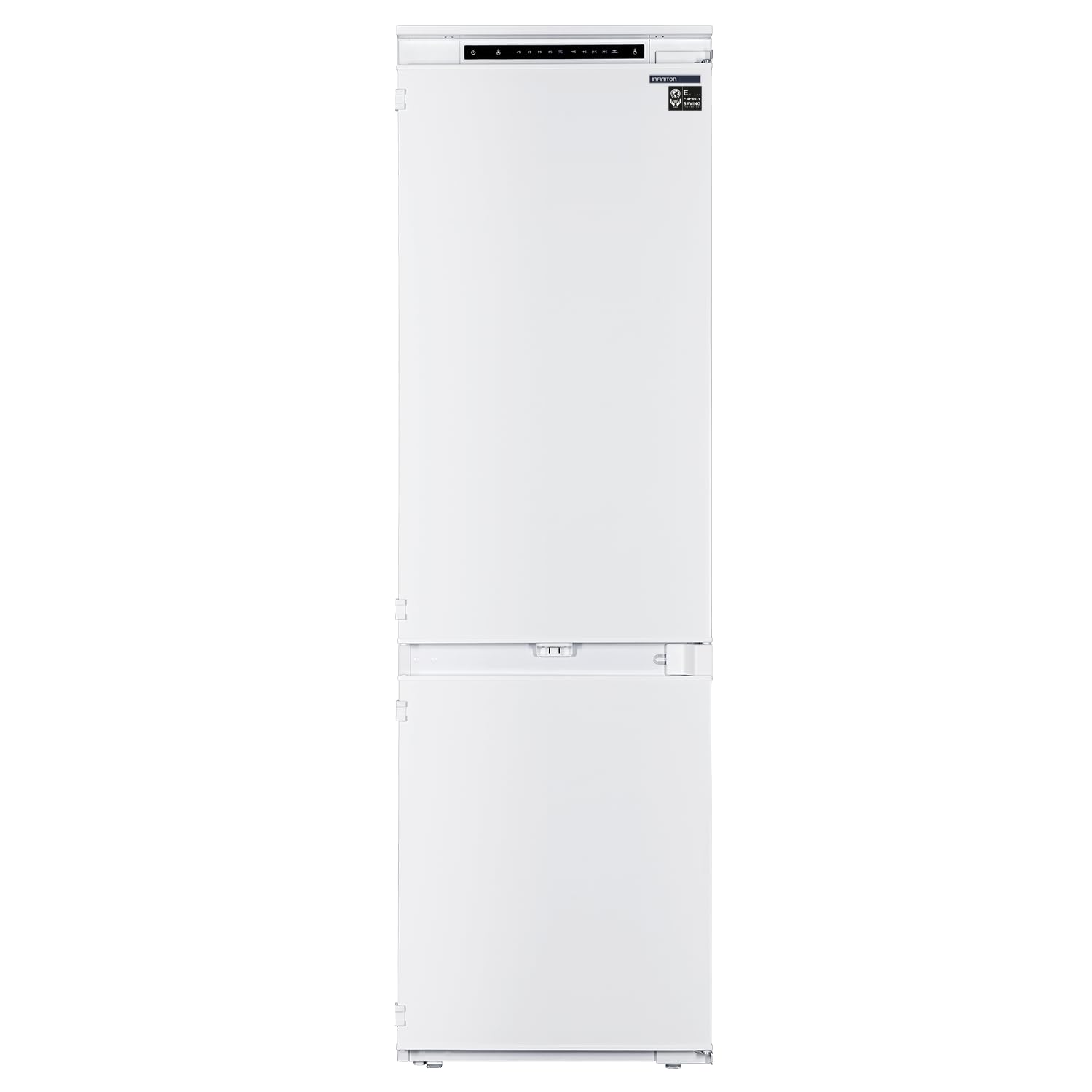 Infiniton Frigorifico Combi Encastrable FGC-BB39N, Altura 193.7 cm, 270 Litros, Integrable, No Frost, Blanco, E