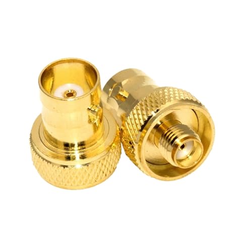 Adaptateur SMA mâle vers BNC femelle pour talkie-walkie, lot de 100
