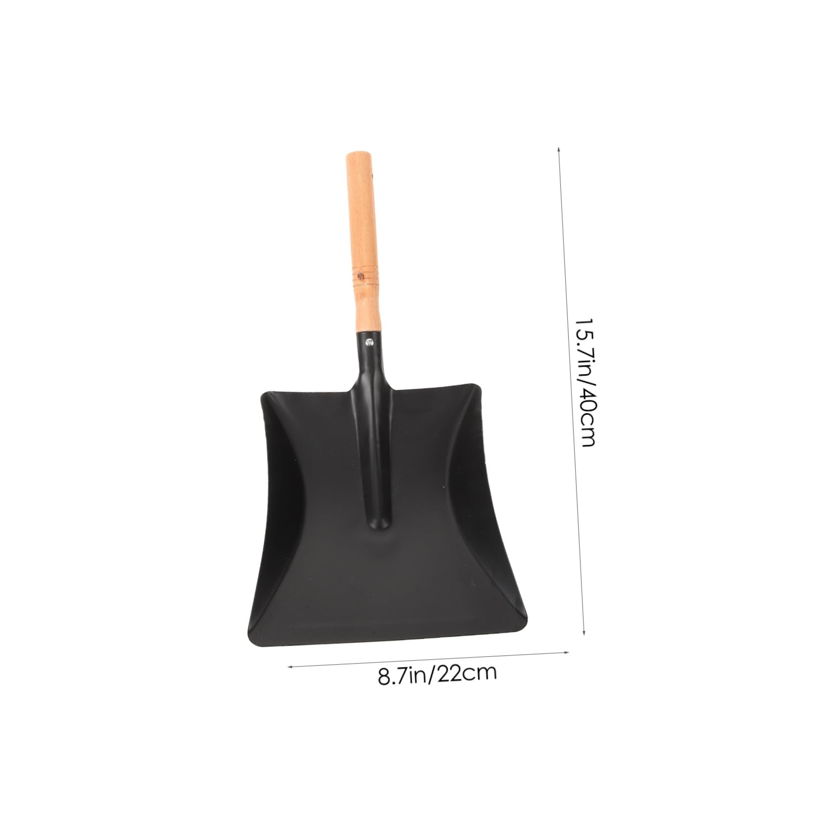 HANABASS Handle Small Garden Shovel Sturdy Iron Flat Spade for Digging Planting and Transplanting Lightweight and Portable Gardening Tool for Indoor and Outdoor Use
