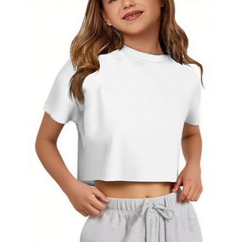T-Shirts Confortables pour filles parfaits pour l'école et le sport