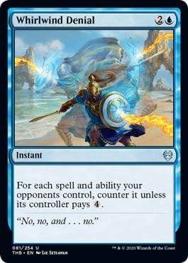 Magic: The Gathering - Whirlwind Denial - Foil - Theros Beyond Death