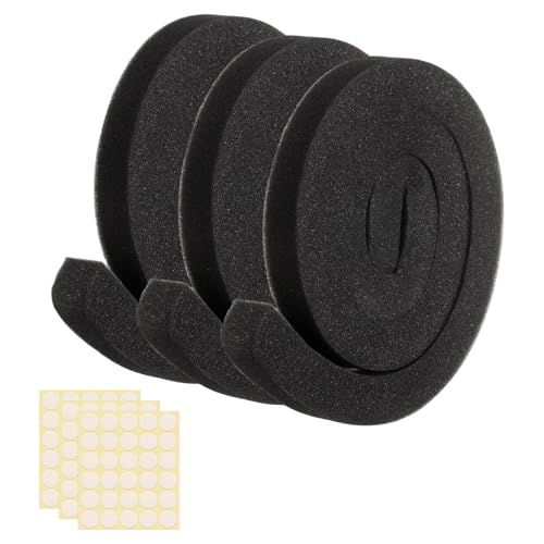 Bande d'étanchéité en mousse isolante climatiseur joint fenetre mousse noire 25mm
