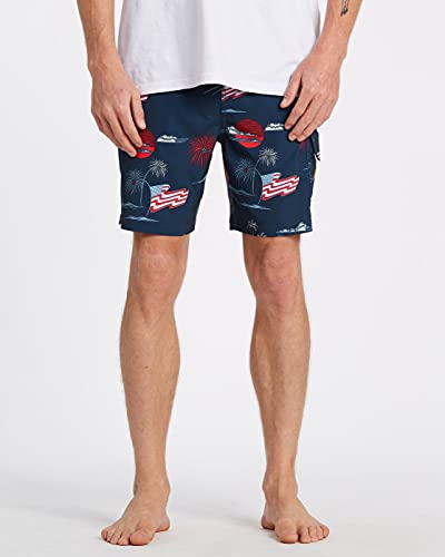 Billabong Sundays Layback Shorts - Blue2