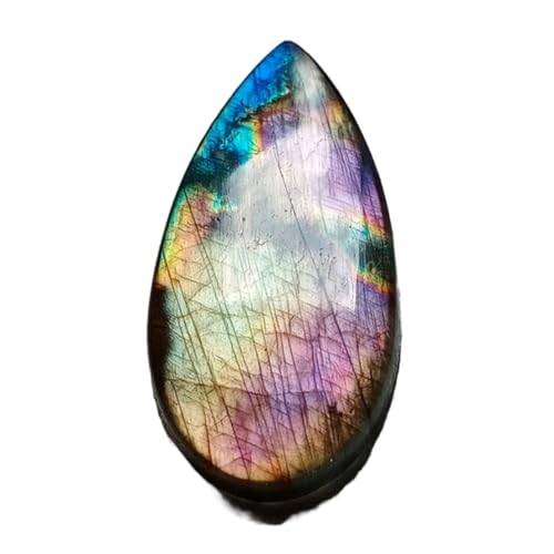 Cabochon en labradorite naturelle idéal pour réparer ou fabriquer une bague