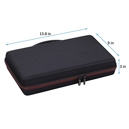 LTGEM EVA Hard Case for Novation Launchkey Mini 25-Note USB Keyboard MK2 Controller - Travel Protective Carrying Storage Bag