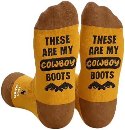 Cowboy Boots Gifts Socks- Horse Socks for Women and Men Western Gifts for Country Men image 2