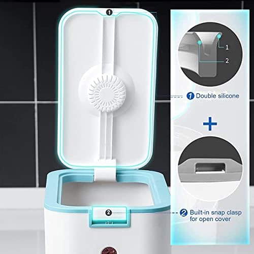 Uotyle Rice Dispenser, Large Cereal Dispenser With Lids 10L Rice Container For Rice Storage Cereal Storage Containers with Rice Measuring Cup