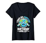 Photo Gallery donna i have an earth day compleanno ecologico conservazione della terra maglietta con collo a v Photo Gallery donna i have an earth day compleanno ecologico conservazione della terra maglietta con collo a v