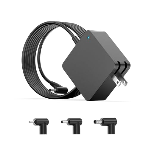 Charger for Asus Laptop Computer (Certified by UL), Vivobook, Zenbook, Chromebook Notebook Replacement, Round Connector, 65W, 45W, 33W