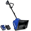 Westinghouse WSnow11S 24V Cordless Snow Shovel 11 Inch Kit, 24V 4Ah Battery, Fast Charger, Electric Snow Shovel with 20ft Throwing Distance, plows 75lbs/min