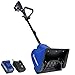 Westinghouse WSnow11S 24V Cordless Snow Shovel 11 Inch Kit, 24V 4Ah Battery, Fast Charger, Electric Snow Shovel with 20ft Throwing Distance, Plows 75lbs/min, Compatible with Snow Joe Batteries