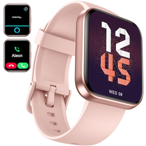 aeac Smart Watch for Women Men,1.69" Touch Screen Fitness Tracker for iPhone Android Phone IP68 Waterproof,Finess Watch with Step Calorie Counter Sleep Monitoring Pedometer Watches
