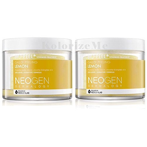Neogen (Pack Of 2) Dermalogy Bio-Peel Gauze Peeling-Multi Combo (Lemon-2 Pack)