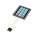 JESSINIE 10Pcs 3 x 4 Matrix Array Membrane Switch 69.2*76.9mm Keypad Keyboard 3x4 12 Key Matrix Array Membrane Switch Microcontroller Extended Keyboard 7Pin Dupont for Arduino