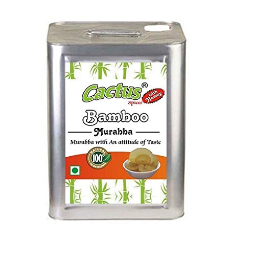 Homemade Bans/Bamboo Murabba with Row Forest Honey(TIN Container) 18kg