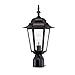Acclaim 6117ABZ Camelot Collection 1-Light Post Mount Outdoor Light Fixture, Architectural Bronze
