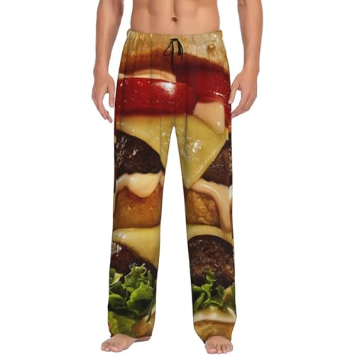 Potato Chips Pajama Pants Men'S Separate Bottoms Lounge Pants Pjs Casual Sleep Pants
