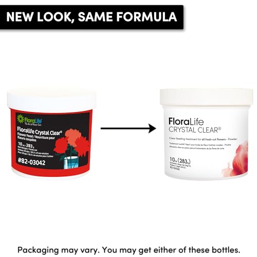 Cut Flower Food Floralife Crystal Clear 10 Ounce