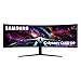 Produktbild Samsung Odyssey Neo G95NC Curved Gaming Monitor, 57 Zoll, VA-Panel, 7.680 x 2.160 Pixel, Quantum Mini LED, Freesync Premium Pro, Bildwiederholrate 240 Hz, Reaktionszeit 1 ms (G/G), Weiß