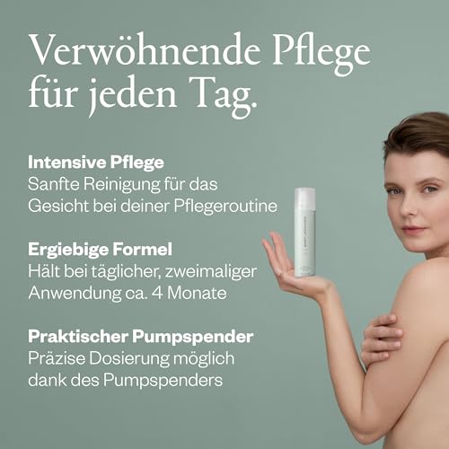 Pflegende Reinigungsmilch - 100ml - Intensive Gesichtsreinigung gegen Unreinheiten & Mitesser - mit Bio-Molke, Aloe Vera, Salbei, Mandel- & Jojobaöl - hergestellt im Chiemgau – Bild 6