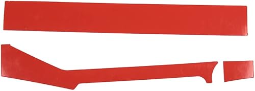 Miniatura 7 de Adhesivo decorativo de fibra de carbono suave para control central del coche, para Toyota Tacoma 2011 2012 2013 2014 2015