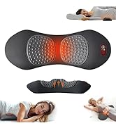 3-In-1 Portable Wireless Lumbar Support Back Massager Pillow, Smooth Spine Triple Fusion Back Nec...