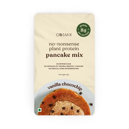 Image of Cosmix No-Nonsense Protein Pancake Sachet | Vanilla Choco Chip 40g