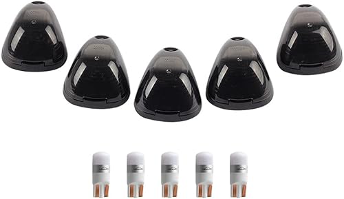 HERCOO Luces LED ahumadas para techo, color blanco, para taquilla, compatible con F250 F350 F450 F550 F550 de 1999 a 2016, repuesto de repuesto