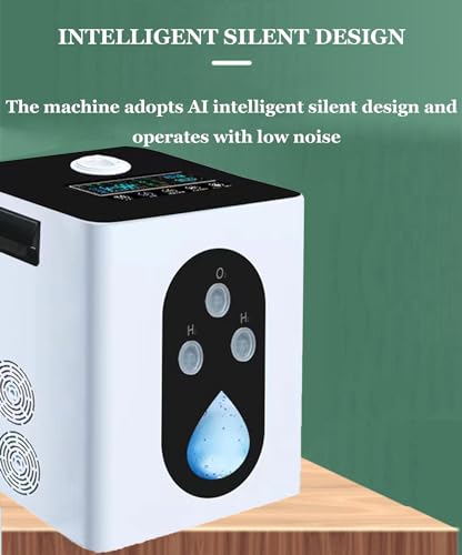 Inhalator wodorowy, 1200 ml/min, generator do inhalacji wodoru, 99,99% jonizator PEM o wysokiej czystości, generator wodoru do domu, łagodzi zmęczenie