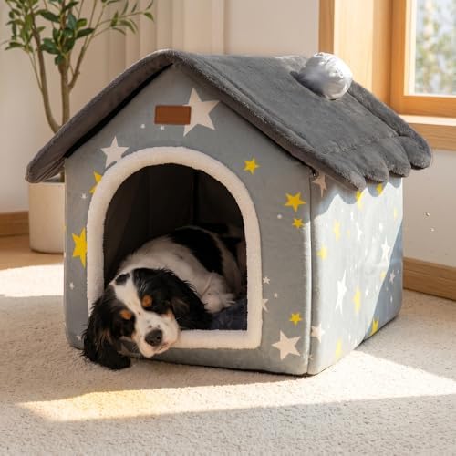 Dog House Indoor Portable Puppy Cave Cat Nest Kennel Pet Bed