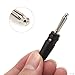 Davitu Electrical Equipments Supplies - 5 Pair/10 Pcs 4mm 32A Solderless Side Stackable Banana Plug Copper Connectors Terminals LS'D Tool
