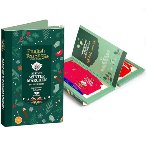 ETS – Tee Geschenk Tee-Poesie Kleines Winter Märchen | Bio Tee Geschenkset mit 2 Sorten | für Advent, Nikolaus & Wichtelgeschenk