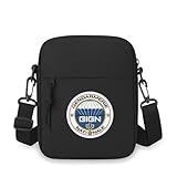 HFDGFJKKL Insignia de paracaídas de mochila GIGN Nationale France Hombre cruzada de un solo hombro para mujeres de dibujos animados Impresión unisex de cine de dibujos animados regalo unisex Festival