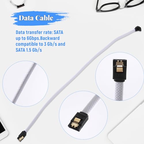 Cable de datos SATA3 7pin 50 cm ángulo recto miniatura 5