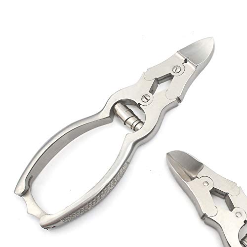 Odontomed2011 Podiatrist Mycotic Toenail Nippers 6", Double Action Nail Cutter Nipper Trimmer Professional Stainless Steel Odm #TOP5