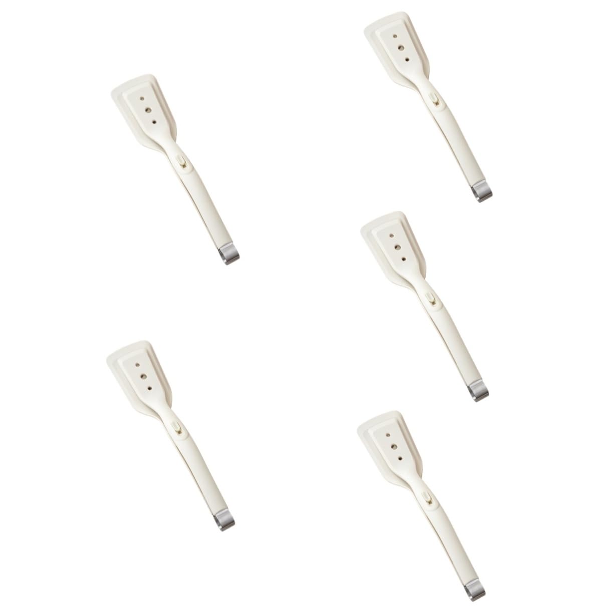 5stücke Silicone Küchenzange Hitzebeständige Spatel Und Grillzange Multifunktionale Kochzange Für Bbq Steak Fisch Und Einfach Zu Reinigen Rutschfester Griff