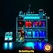 BrickBling LED Light Compatible with Lego Arkham Asylum, Compatible with Lego 76300-Not Come with Model (Classic Version Light)