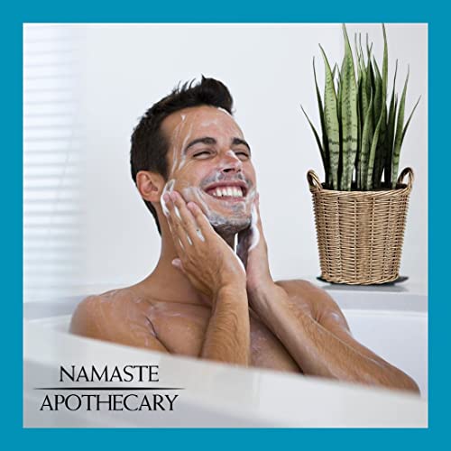 Namaste Apothecary By Tri-Way Hide-Away - Handmade Soap Collection Bar Soap For Men - 6 Soap Bar Variety Pack Body Soap - Cool Citrus Basil, Glacial Stream Scrub, Gobi Gold, Lemon Jasmine Mimosa, Monkey Farts, Spearmint Basil Scrub #TOP2