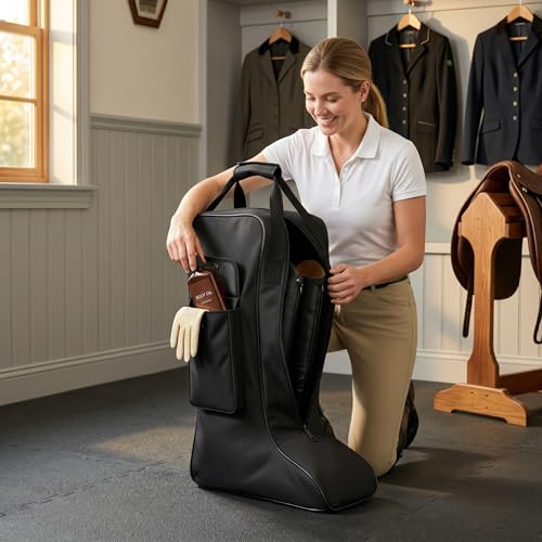 Sac de rangement pour bottes d'équitation et articles équestres de voyage