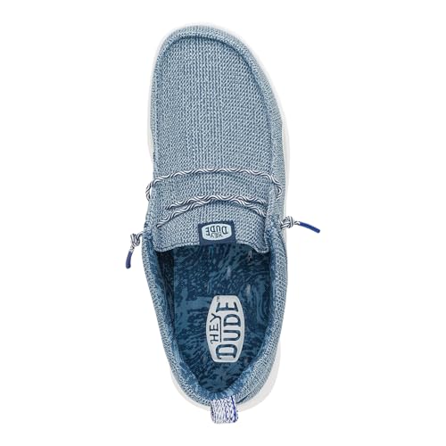 Image of HEYDUDE Men's Wally Hey2O Mesh Slip On Shoes | Lightweight Comfort for Beach Days, Travel and Everyday Wear