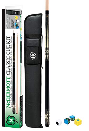 McDermott Classic Pool Cue Kit (Dark Gray, 20oz)