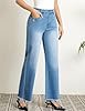 JK SUE JONES Wide Leg Jeans for Women Mid High Wai... #1