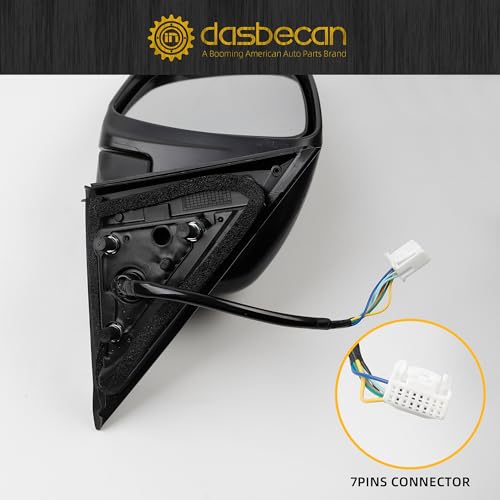 Dasbecan Driver Side Mirror Compatible with 2014-2021 Nissan Rogue 7pin by Dasbecan - Image 7