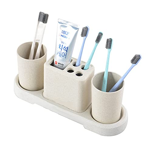 Lucky Will Toothbrush Holder,Bathroom Caddy for Electric Toothbrushes Bathroom Cover